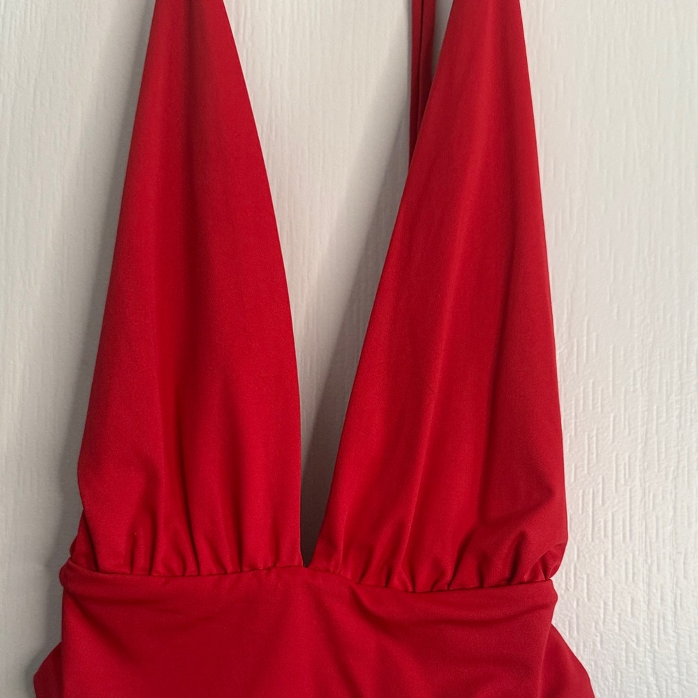 Baby Boo Red Bodysuit Top - Picture 2 of 7